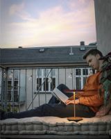 Asteria Move Bordlampe - Ruby/Rød