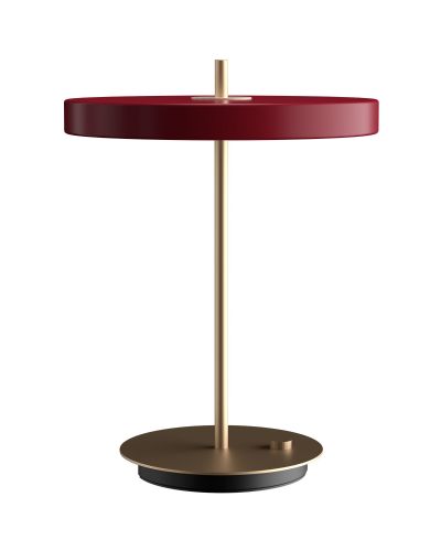 Asteria Bordlampe - Ryby/Rød