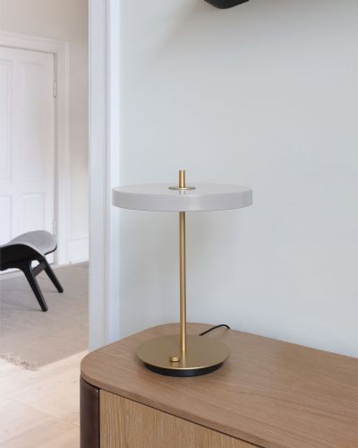 Asteria Bordlampe - Mist/Lys grå