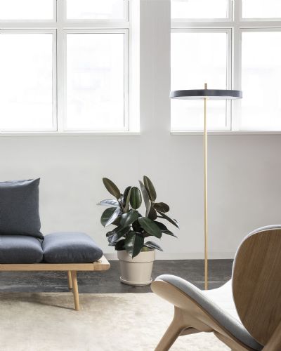 Asteria Gulvlampe - Antracit/Grå