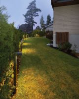 Norlys Asker LED Pullert, 55cm - Sort