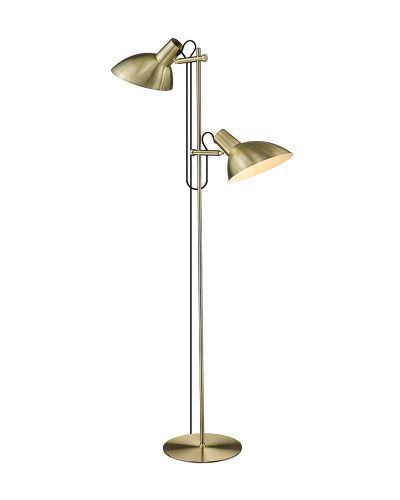 Halo Design Metropole Gulvlampe 2-arme - Messing