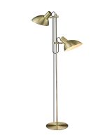 Halo Design Metropole Gulvlampe 2-arme - Messing