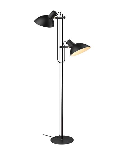 Halo Design Metropole Gulvlampe 2-arme - Sort