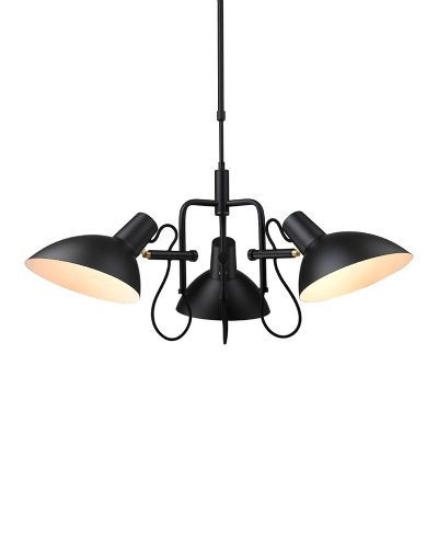 Halo Design Metropole 3 Lysekrone - Sort