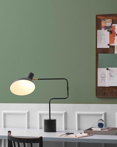 Halo Design Metropole Deluxe Bordlampe - Sort