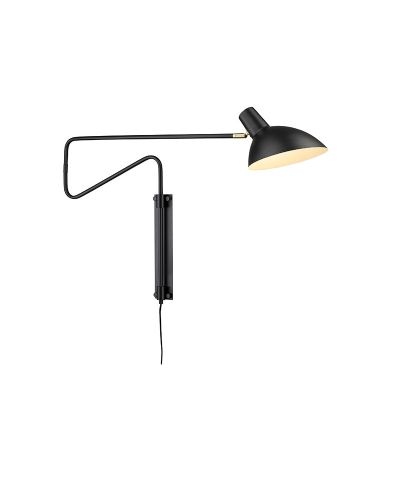 Halo Design Metropole Deluxe Væglampe Small - Sort