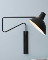 Halo Design Metropole Deluxe Væglampe Small - Sort