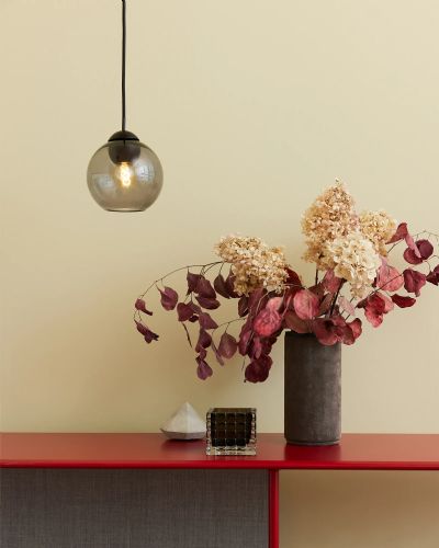 Halo Design Bubbles Pendel - Ø18 - Smoke