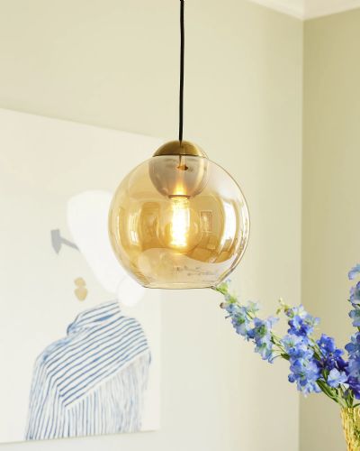 Halo Design Bubbles Pendel - Ø24 - Amber