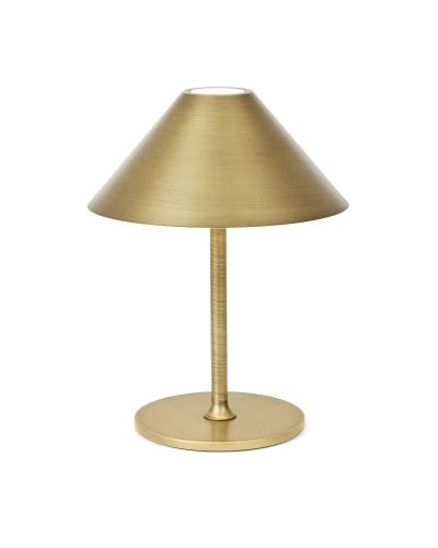 Halo Design Hygge Bordlampe uden ledning - Messing