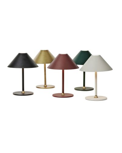 Halo Design Hygge Bordlampe uden ledning - Sort
