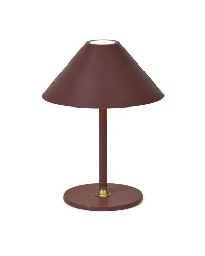Halo Design Hygge Bordlampe uden ledning - Maroon Red