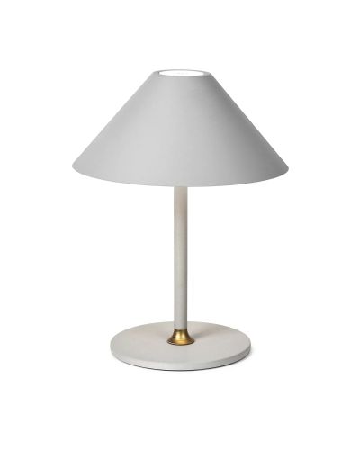 Halo Design Hygge Bordlampe uden ledning - Lys grå