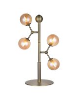 Halo Design Atom Bordlampe - Rav/Messing