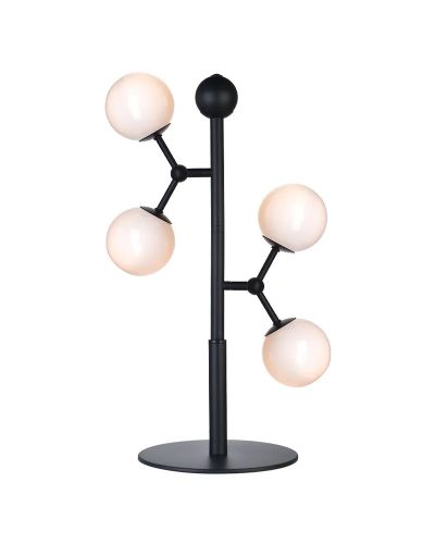 Halo Design Atom Bordlampe - Opal/Sort