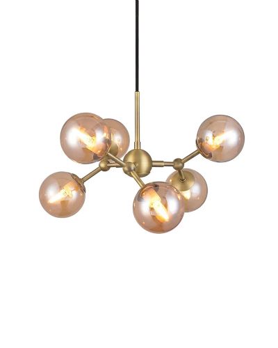 Halo Design Atom Pendel - Ø45 - Rav/Messing