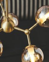 Halo Design Atom Pendel - Ø45 - Rav/Messing