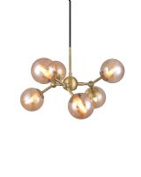 Halo Design Atom Pendel - Ø45 - Rav/Messing