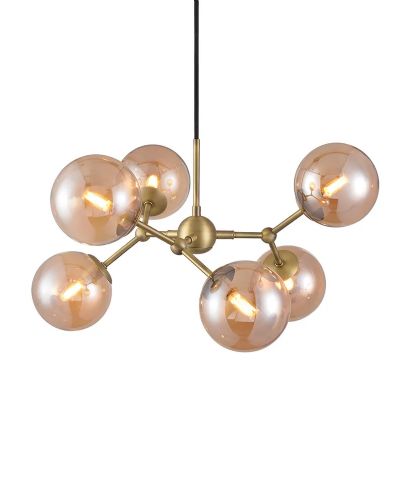 Halo Design Atom Pendel - Ø57 - Rav/Messing