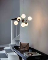 Halo Design Atom Pendel - Ø57 - Opal/Sort