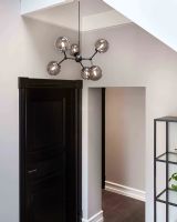 Halo Design Atom Pendel - Ø57 - Røg/Sort