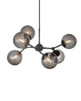 Halo Design Atom Pendel - Ø57 - Røg/Sort