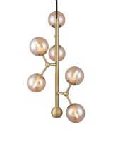 Halo Design Atom Vertical Pendel Rav/Messing