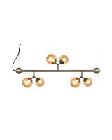 Halo Design Atom Mini Langbordspendel Rav/Messing