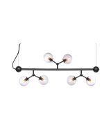 Halo Design Atom Mini Langbordspendel Røg/Sort