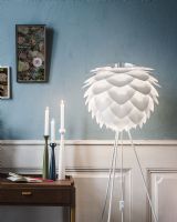 Umage Tripod Floor Lampestativ - Hvid m/ Silvia