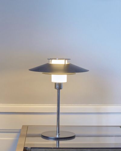 Halo Design Rivoli Bordlampe Sort/Krom
