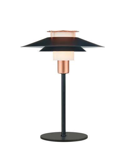 Halo Design Rivoli Bordlampe Sort/Kobber