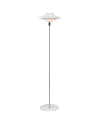 Halo Design Rivoli Gulvlampe Hvid/Krom