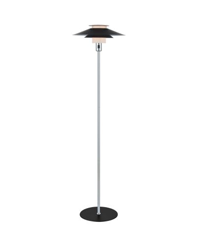 Halo Design Rivoli Gulvlampe Sort/Krom