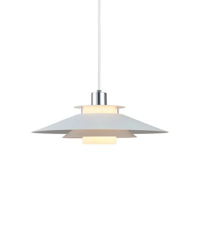 Halo Design Rivoli Pendel Ø40 Hvid/Krom