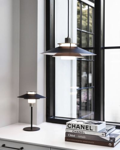 Halo Design Rivoli Pendel Ø40 Sort/Krom