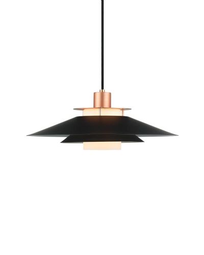 Halo Design Rivoli Pendel Ø40 Sort/Kobber