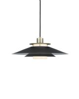 Halo Design Rivoli Pendel Ø40 Sort/Messing