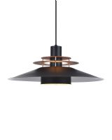 Halo Design Rivoli Pendel Ø50 Sort/Kobber