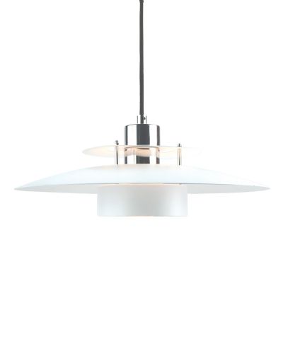 Halo Design Sørup Pendel - Ø40 - Hvid/Krom