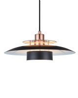 Halo Design Sørup Pendel - Ø40 - Sort/Kobber