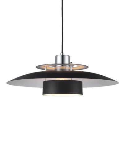 Halo Design Sørup Pendel - Ø40 - Sort/Krom