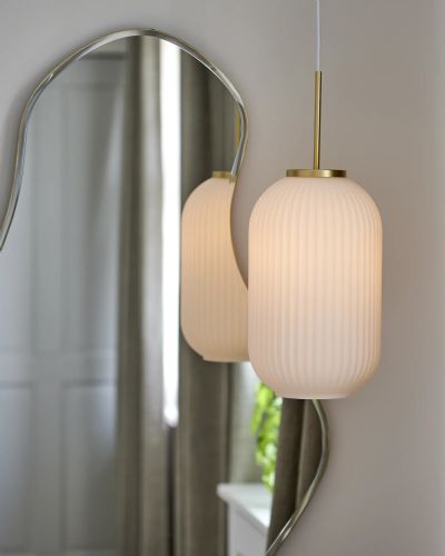 Milford 20 Pendel - Opal/Messing