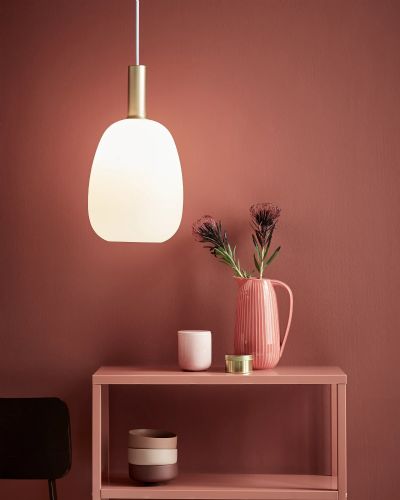 Nordlux Alton Pendel - Ø23 - Opal