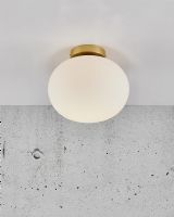 Nordlux Alton Loftlampe - Opal/Messing