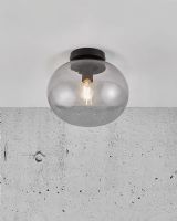 Nordlux Alton Loftlampe - Røgfarvet/Sort