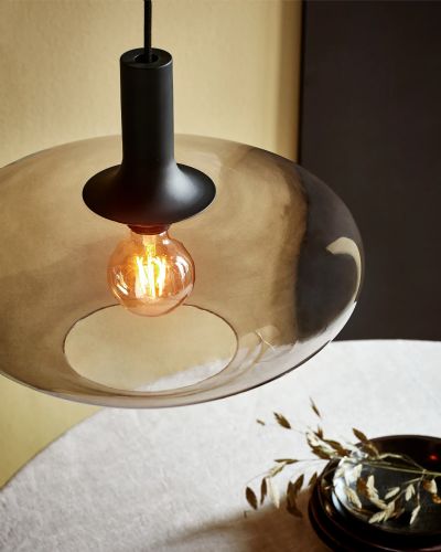 Nordlux Alton Pendel - Ø35 - Røgfarvet