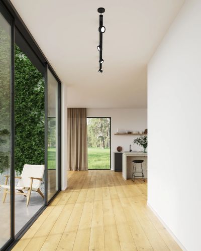 Nordlux Link Clyde Skinnespot - Sort