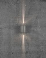 Nordlux Canto 2 Up/Down Væglampe - Grå